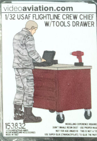 USAF Flightline Crew Chief w/Tools Drawer