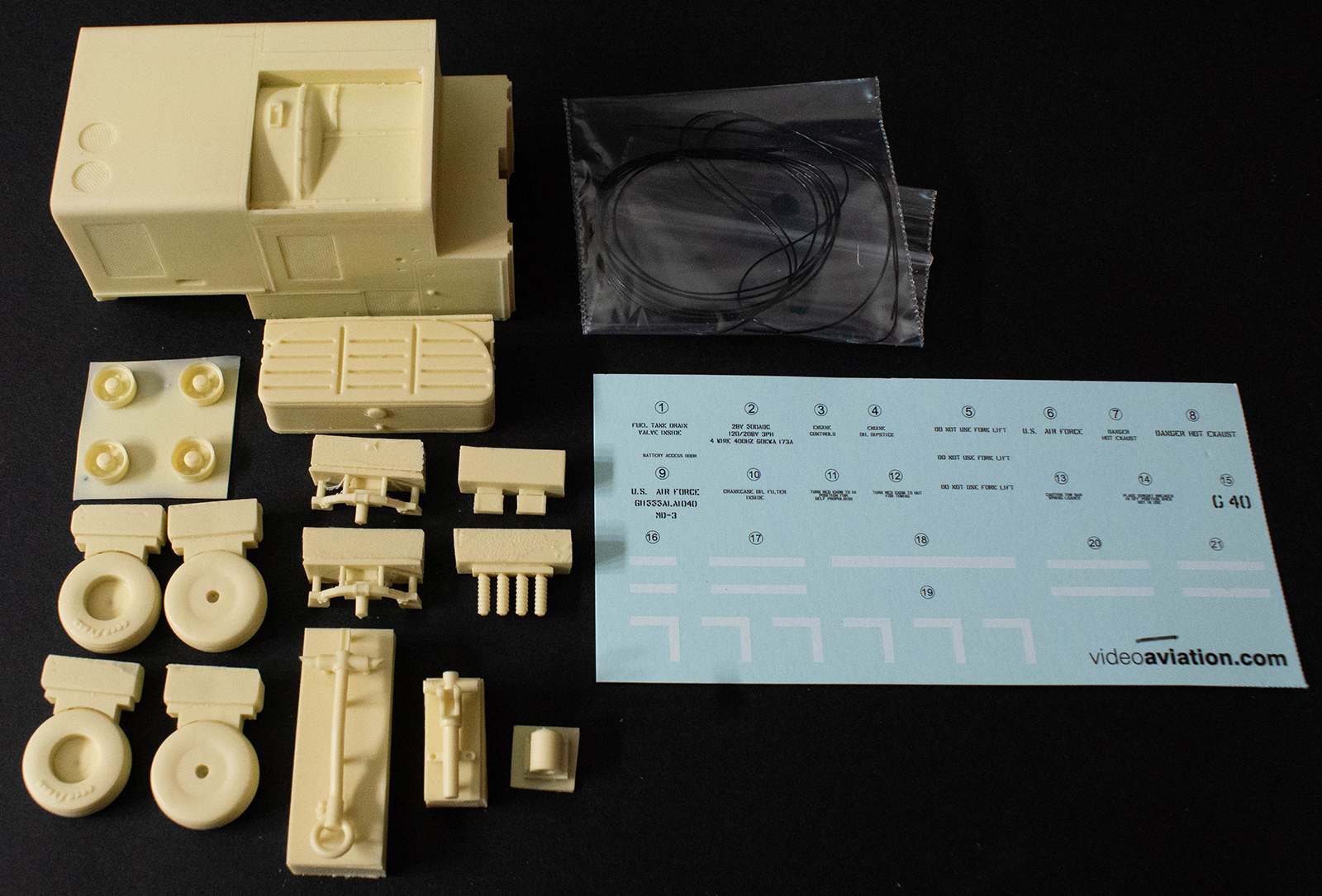 videoaviation.com 186632 1/32 MD3 Aircraft Generator Kit Image 01