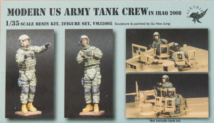 Modern US Army Tank Crew in Iraq 2008