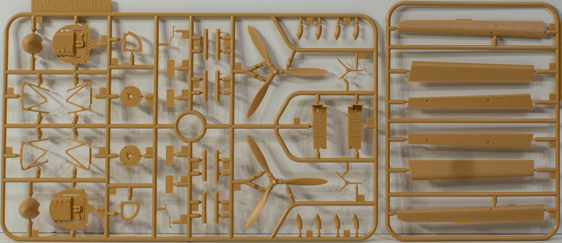 Zoukei-Mura Inc. 32017 1/32 Hs 129B-2/R3 Parts Image 06