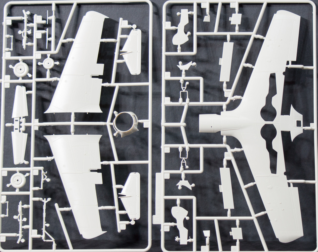 Zoukei-Mura Inc. 48001 1/48 J7W1 Shinden Parts Image 02