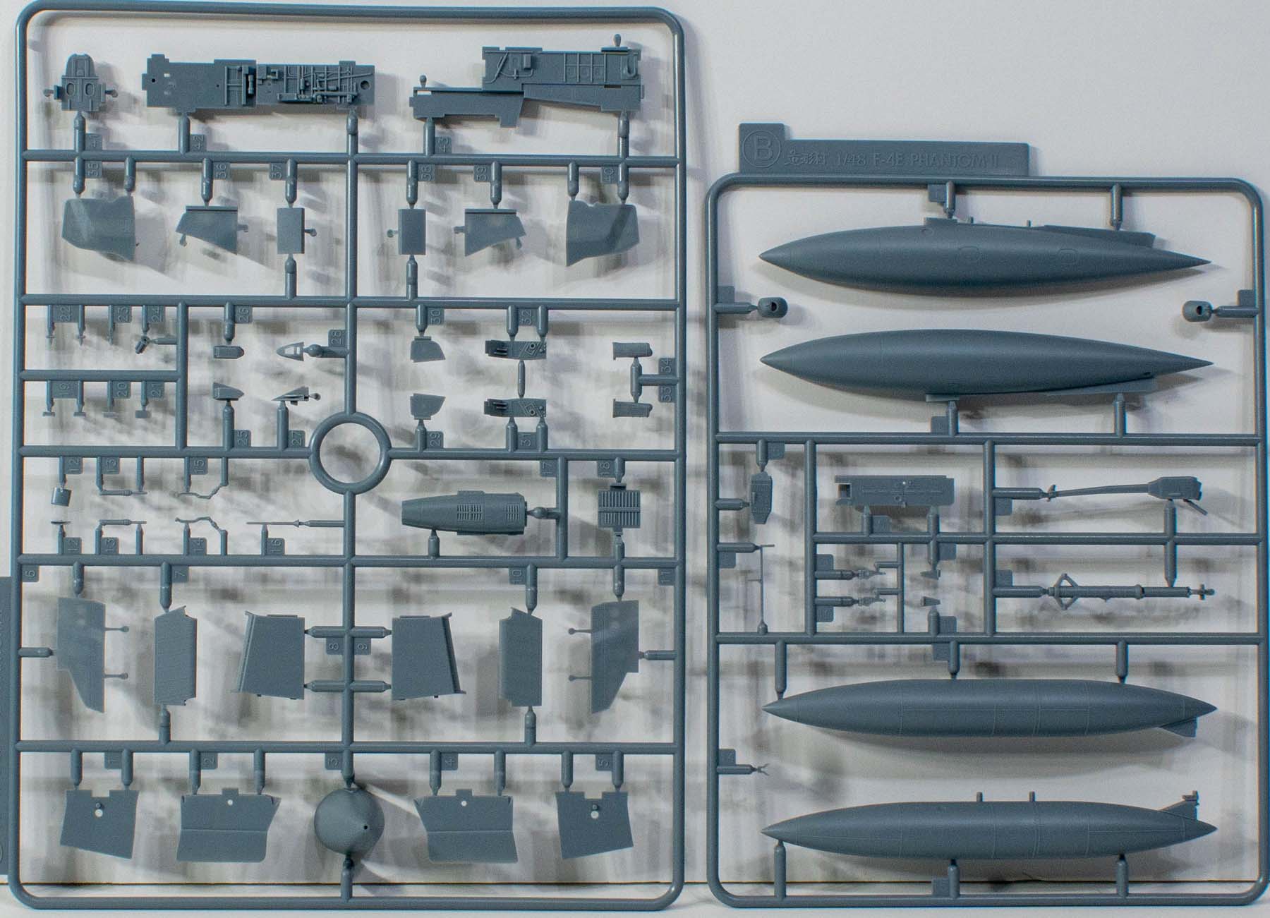 Zoukei-Mura Inc. 48010 1/48 F-4E (early) Phantom II Parts Image 04