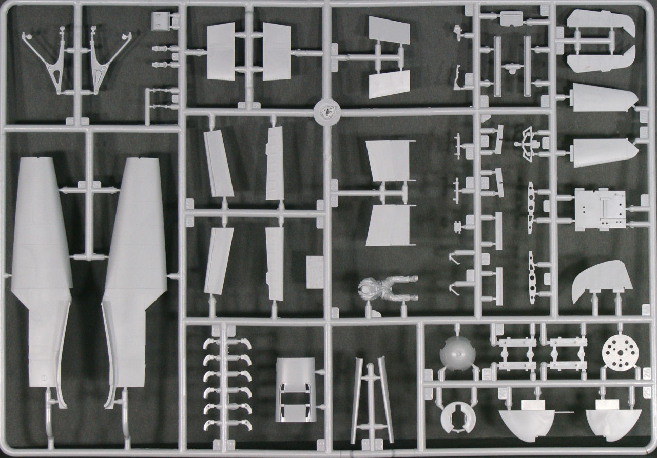 Zvezda 4806 1/48 Bf 109F-4 Kit Image 01