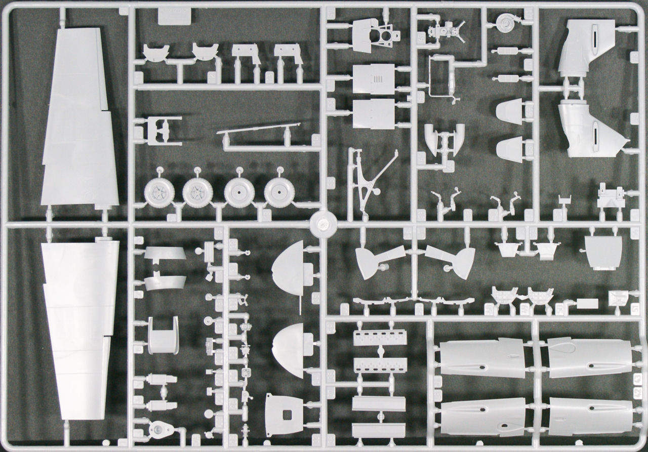 Zvezda 4806 1/48 Bf 109F-4 Kit Image 02