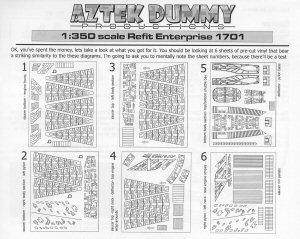 Refit Enterprise 1701 Aztec Paint Masks