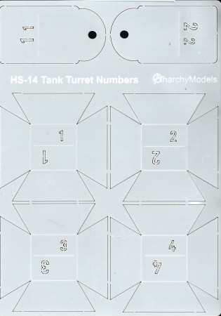 HS Tank Turret Numbers Masks