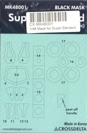 Super Etendard mask set