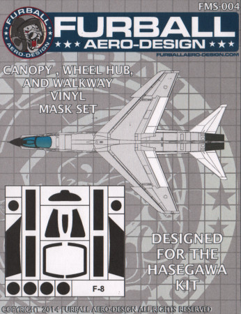 F-8 Crusader mask set