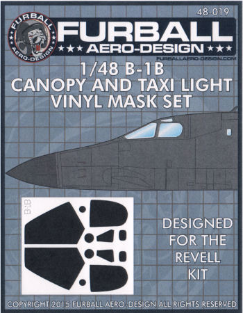 B-1B Lancer mask set