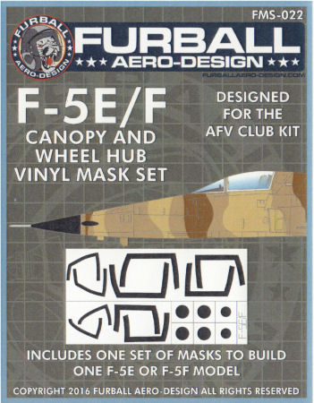 F-5E/F Tiger II mask set