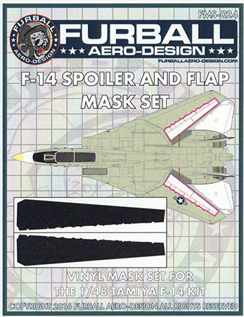 F-14 Spoiler and Flap mask set