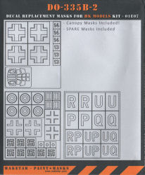 Maketar Do 335B-2 Zerstörer Paint Mask Set