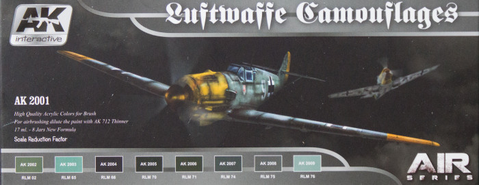 AK Interactive AK 2001 Luftwaffe Camouflages