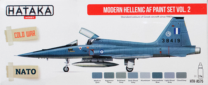 Hataka AS75 Modern Hellenic AF Paint Set Vol.2