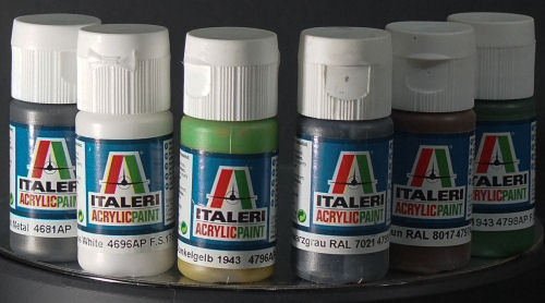 Italeri Acrylic Set WWII Military German Army First Look