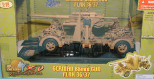 21st Century Toys 1/18 Flak 36/37 88mm Gun Kit First Look