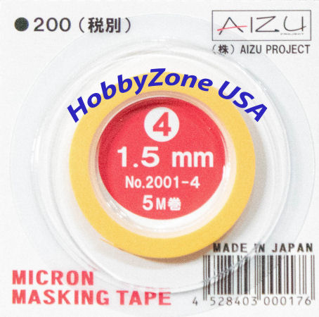 Aizu 1.5mm Micron Masking Tape