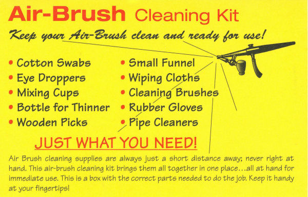 Creations Unlimited Airbrush Cleaning Kit