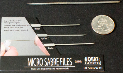 Hobby Elements Micro Sabre Files