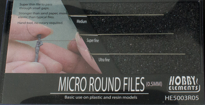 Hobby Elements Micro Round Files