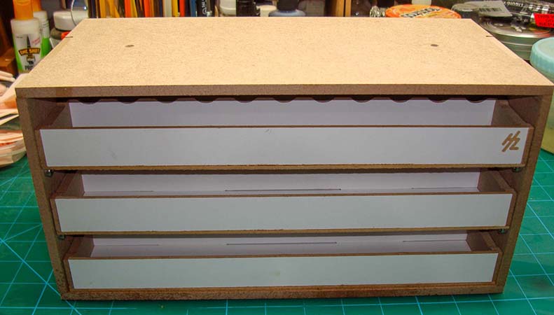 HobbyZone Modular Workshop System OM02u Three-Tilting-Drawer Module