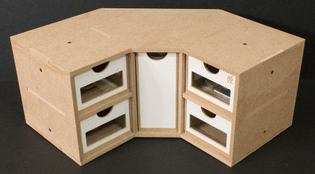 HobbyZone Modular Workshop System OM03 Corner Drawers Module