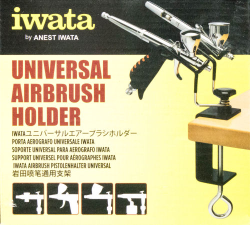 Universal Airbrush Holder, Clamp-on Airbrush Stand Keeps Airbrush Above  Table and Easy to Grab, No Airbrush