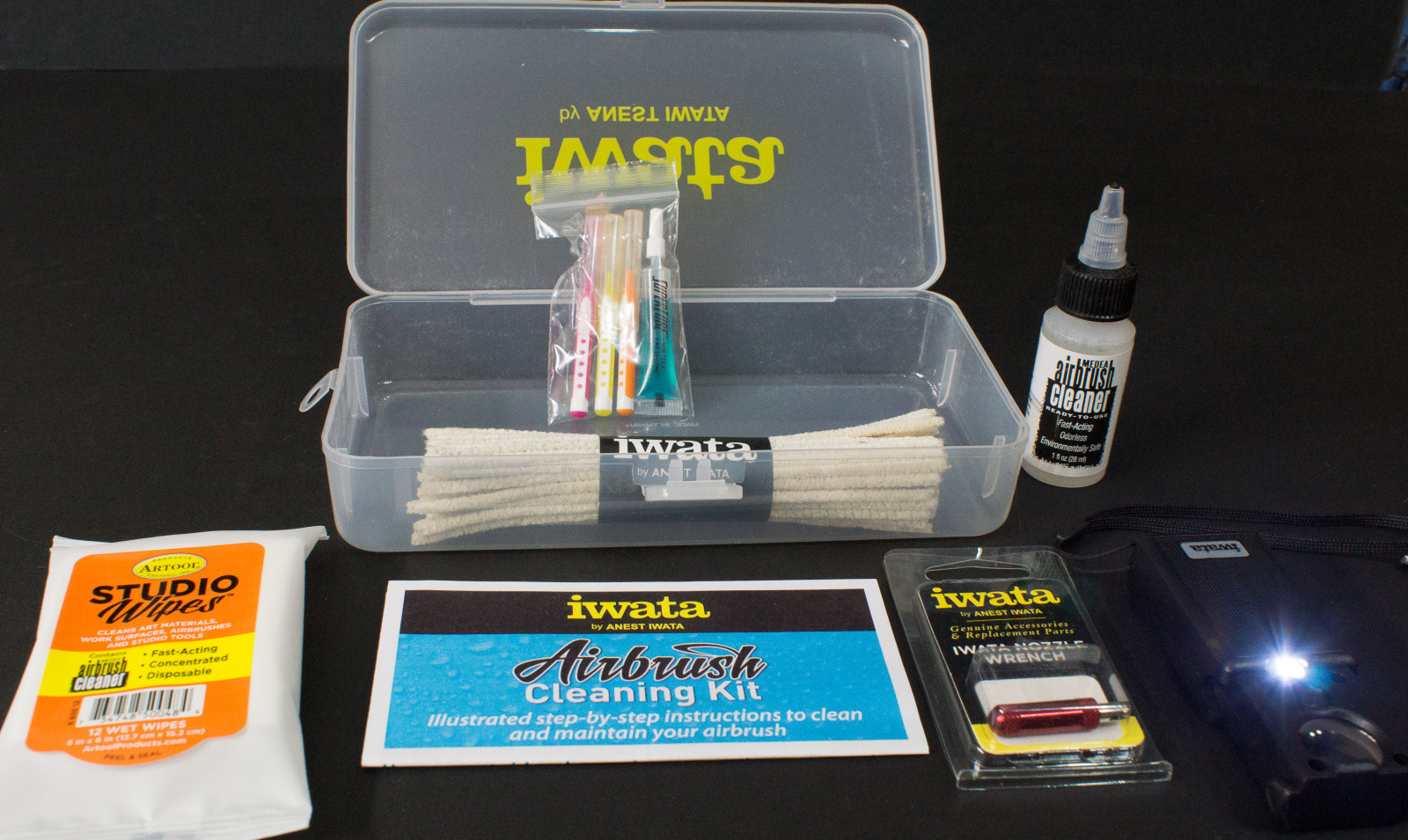 Cleaning Your Airbrush Gun with a Cleaning Kit 