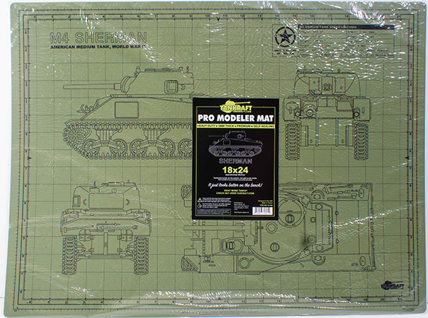 Tankraft Sherman Cutting Mat 12x8