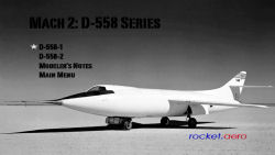 Mach 2 - D-558 and X-2