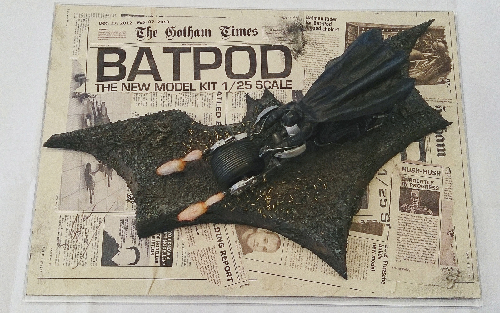 CultTVman Science Fiction 2014 - 1/25 Batpod Image A197_01