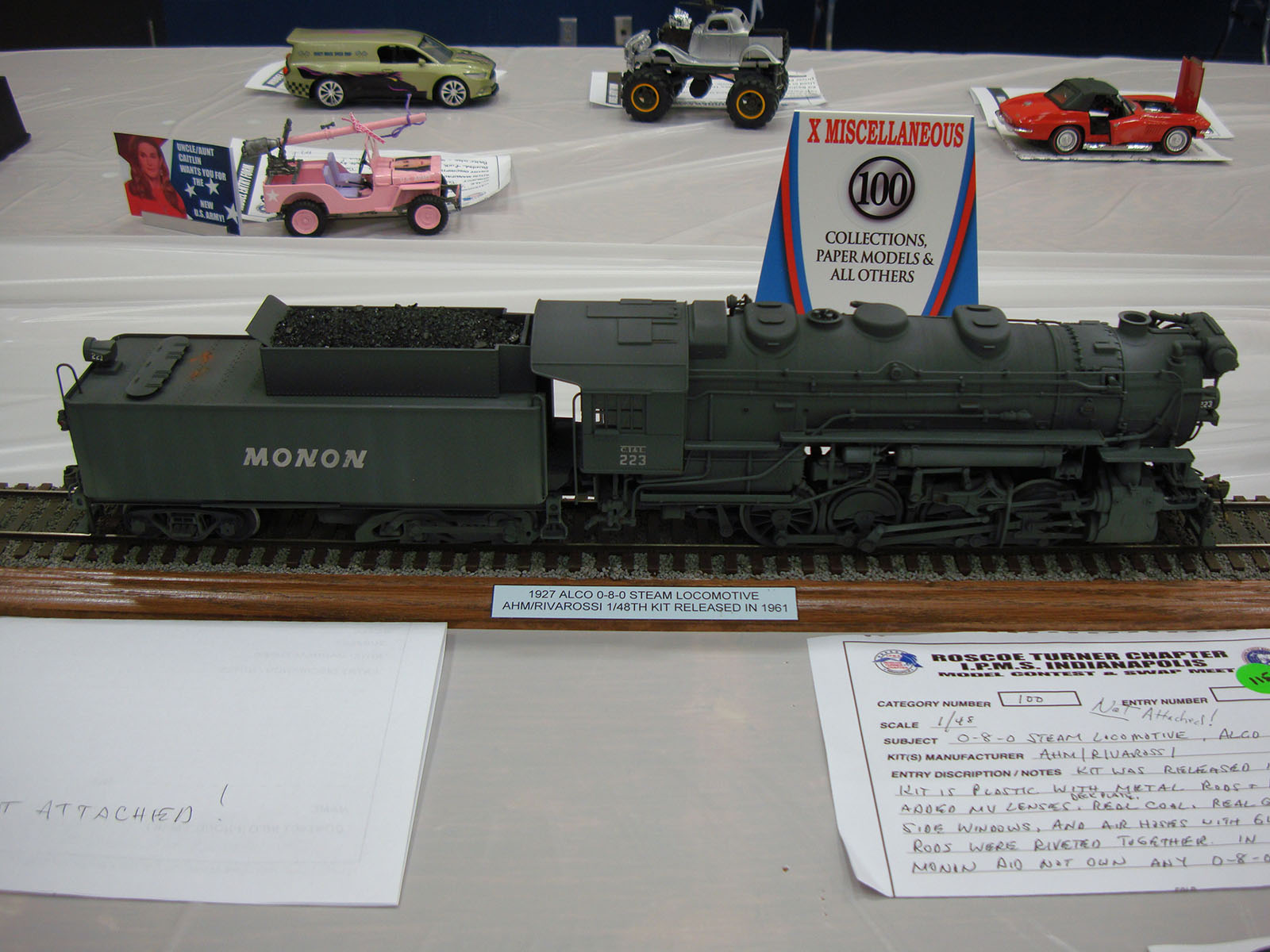 IPMS Roscoe Turner 2017 Contest Room Photo 132