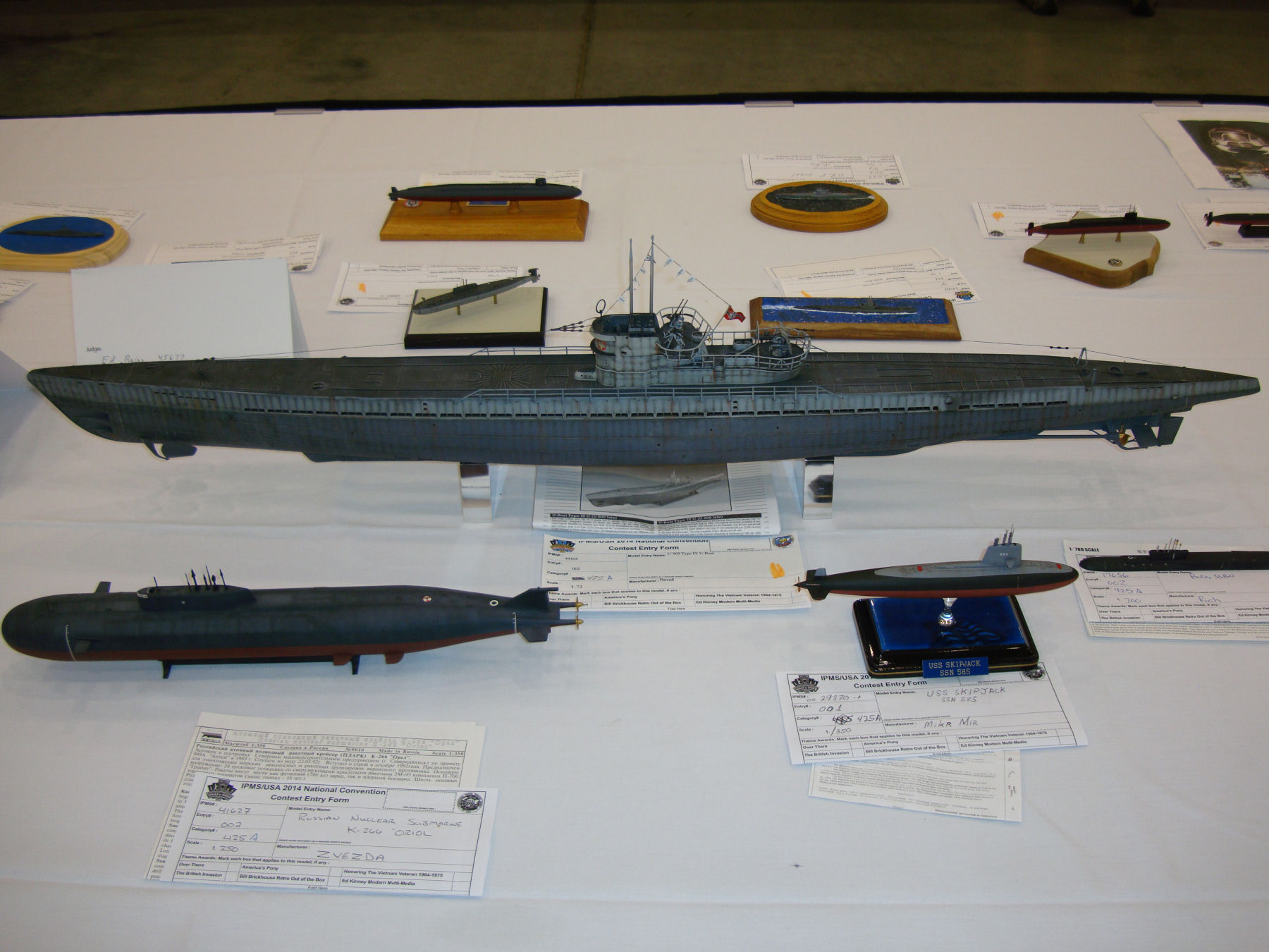 IPMS/USA National Convention 2014 Contest Room Photo 508