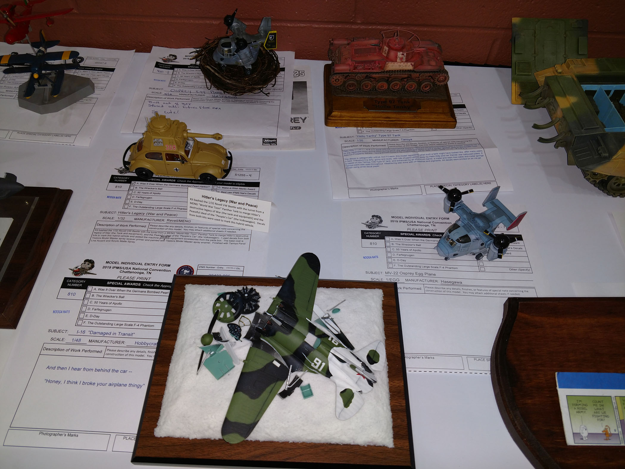 IPMS/USA National Convention 2019 Contest Room Photo 072