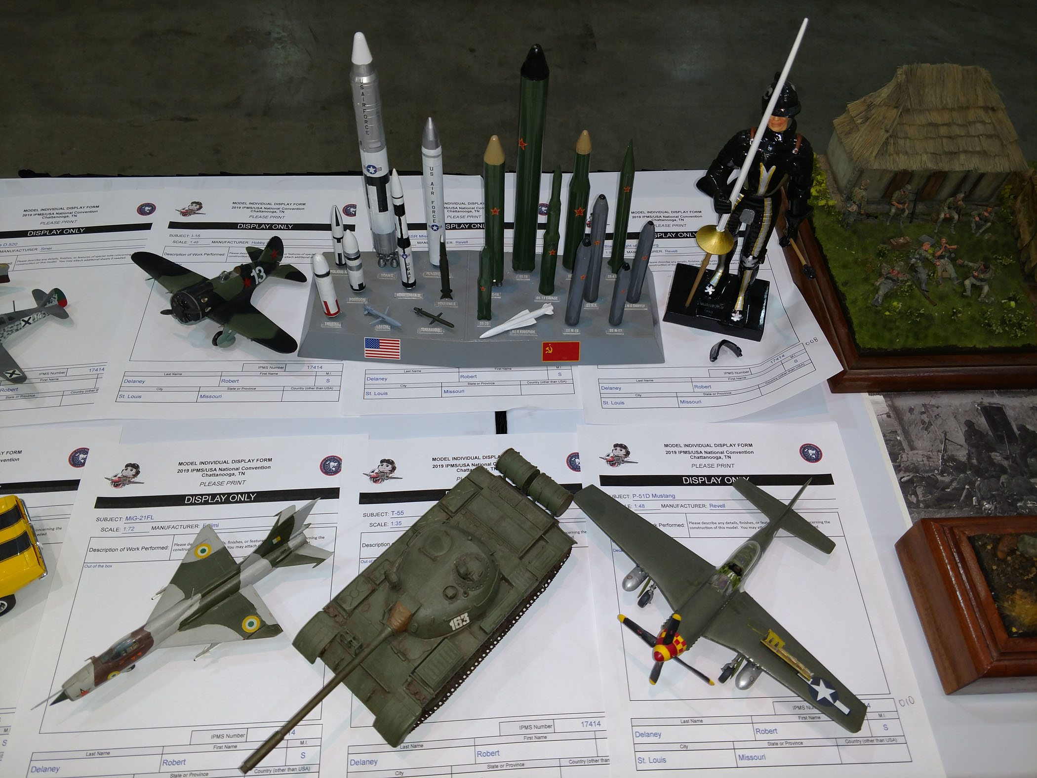 IPMS/USA National Convention 2019 Contest Room Photo 085