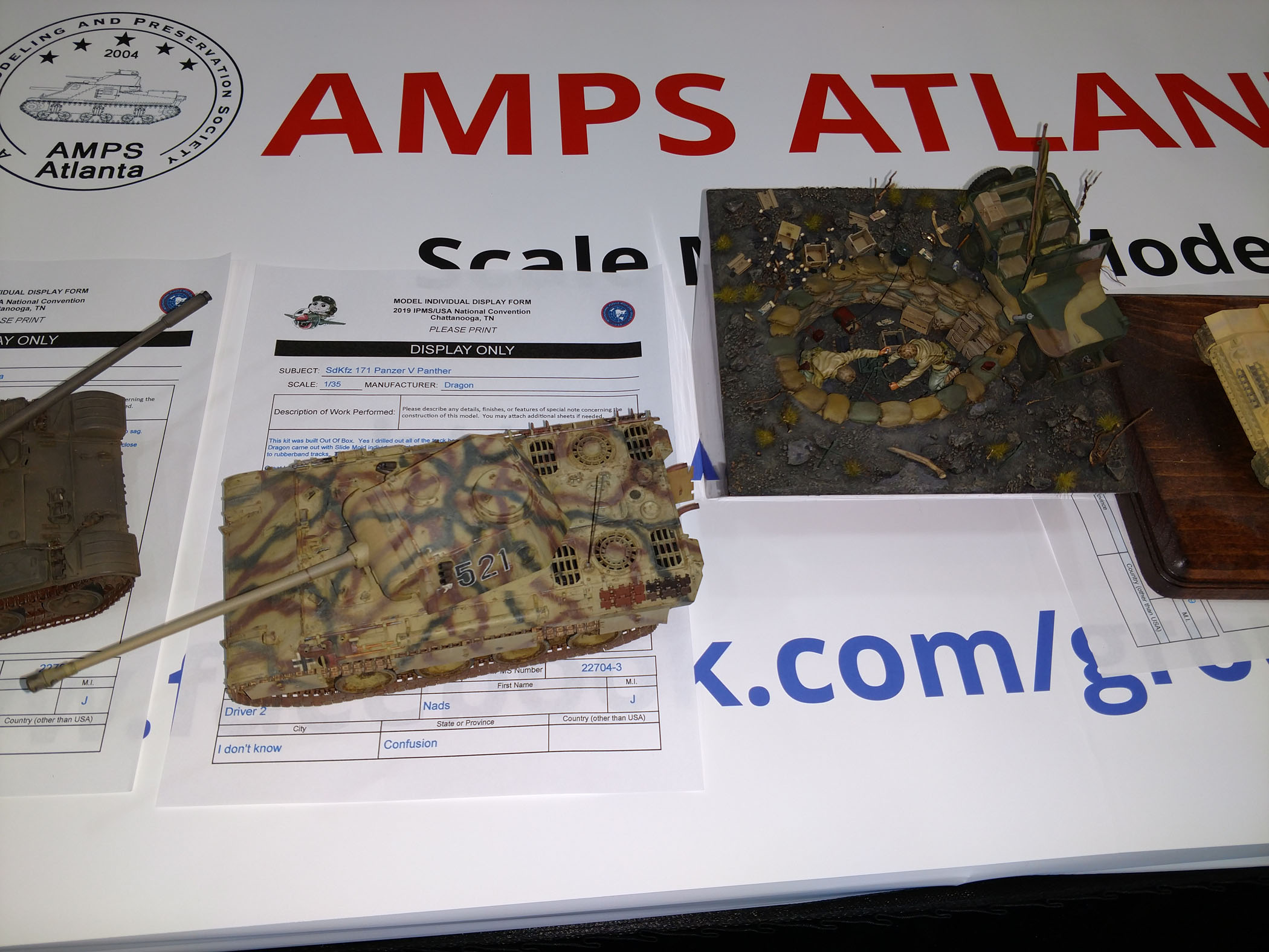 IPMS/USA National Convention 2019 Contest Room Photo 095
