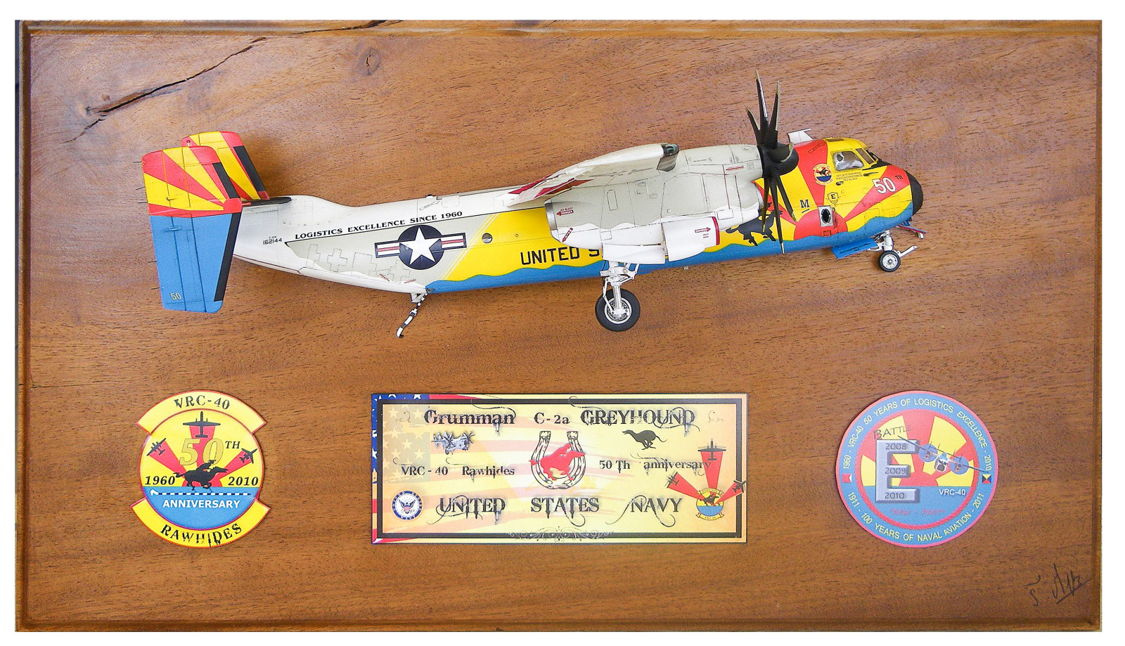 Kinetic Models/Lucky Model Contest 2014 - 1/48 C-2A Greyhound Image A020_01