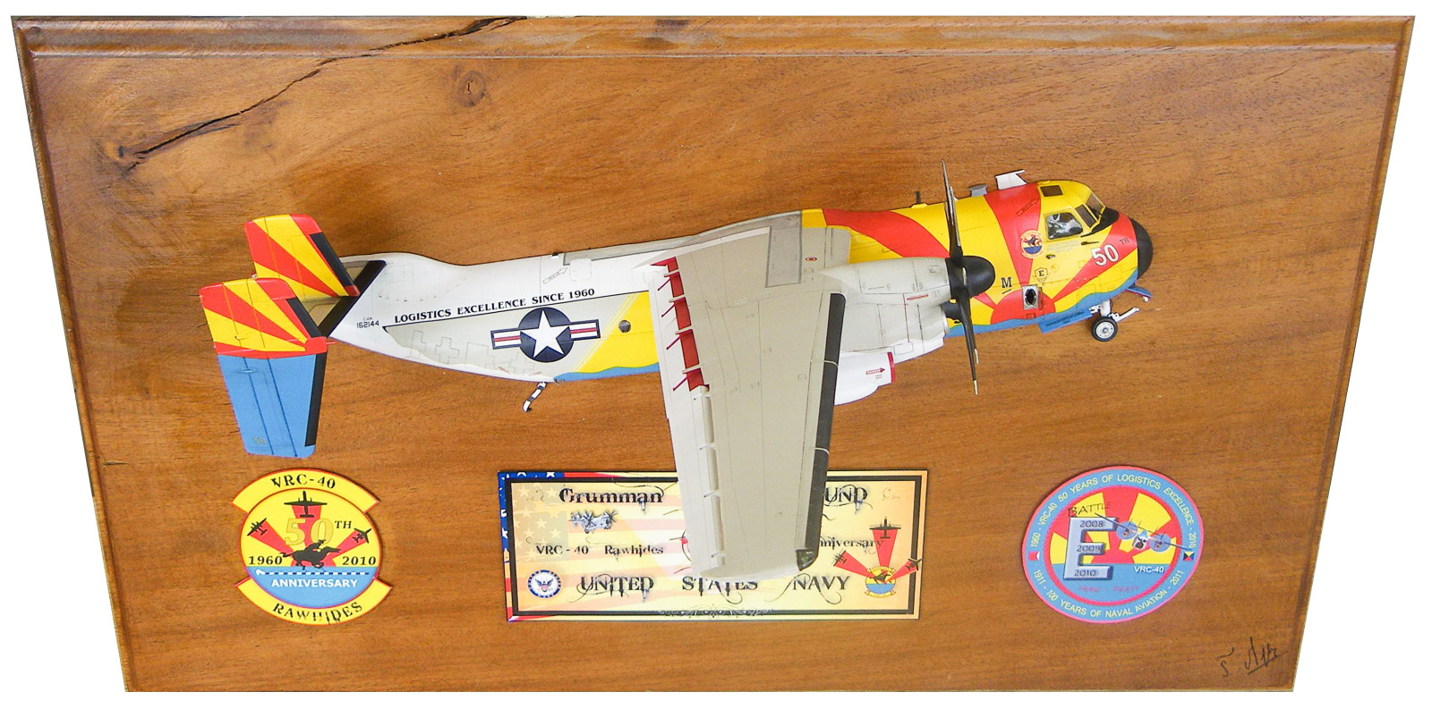 Kinetic Models/Lucky Model Contest 2014 - 1/48 C-2A Greyhound Image A020_03