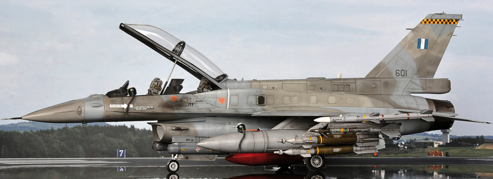 Kinetic Models/Lucky Model Contest 2014 - 1/48 F-16D Fighting Falcon Image A038_02